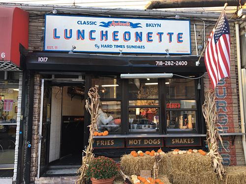 Andrew’s Classic BKLYN Luncheonette, Ditmas Park, Brooklyn, NYC