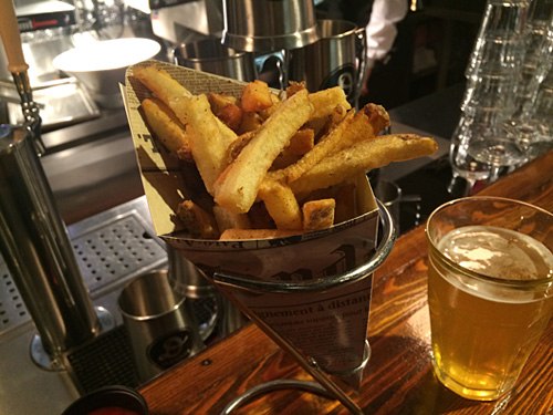 Bar a frites, Le District, Brookfield Place, NYC