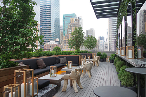 Castell Rooftop Bar, AC Hotel, Midtown, NYC