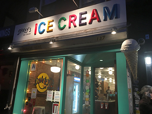 Davey's Ice Cream, East Village, NYC