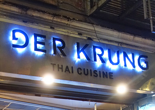 Der Krung, Thai, Hell's Kitchen, NYC