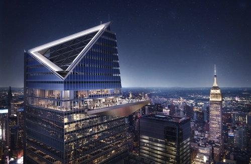 Edge at Hudson Yards, NYC, Opening March 2020