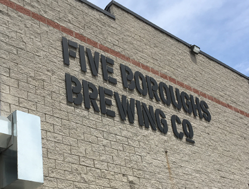 Five Boroughs Brewing Co., Sunset Park, Brooklyn, NYC