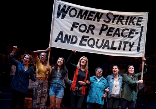 Gloria: A Life is a new bioplay about Gloria Steinem, Review, Off-Broadway