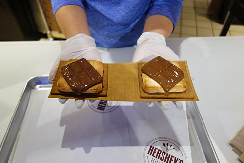 Hershey, S'Mores, Times Square, NYC
