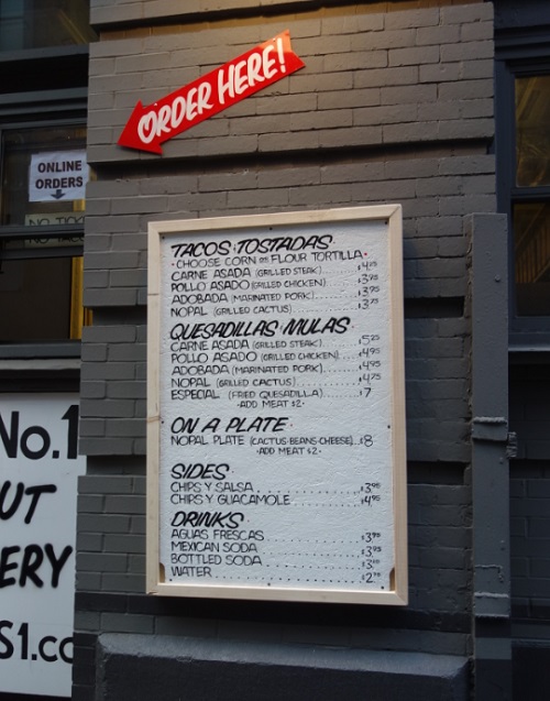 Los Tacos No. 1 Reopens at Chelsea Market amid pandemic