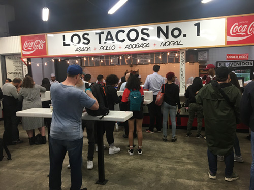 Los Tacos #1, Theater District, NYC