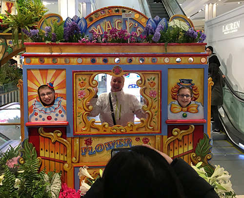 Macy's Flower Show, Carnival, Herald Square, NYC, 2017