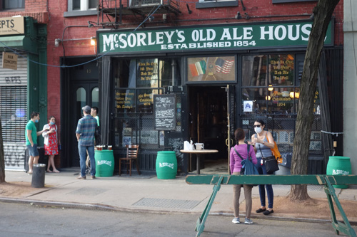 McSorleys survives the pandemic
