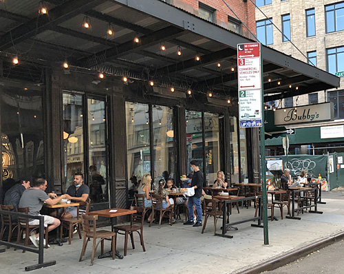 Meatpacking District comes alive amid reopening, Bubby's