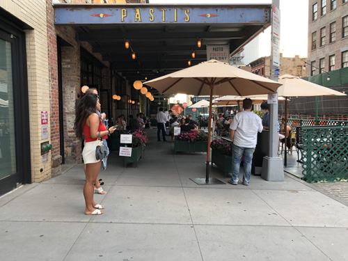 Meatpacking District comes alive amid reopening, Pastis