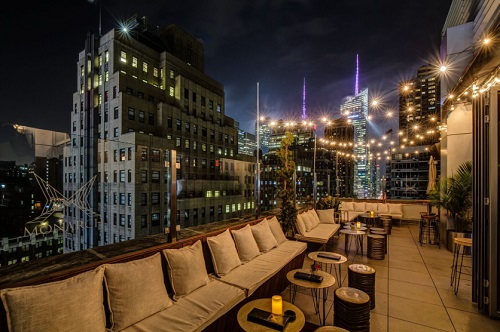 Monarch Rooftop Bar and Indoor Lounge, Midtown, NYC