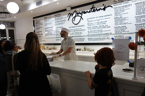 Morgenstern's Ice Cream, flagship store, Greenwich Village, NYC