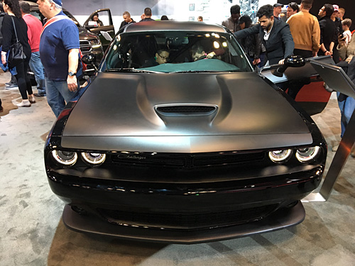 New York International Auto Show, 2017, NYC Dodge Challenger