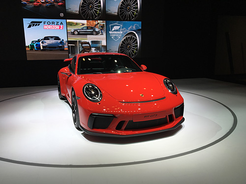 New York International Auto Show, 2017, NYC Porsche GT3