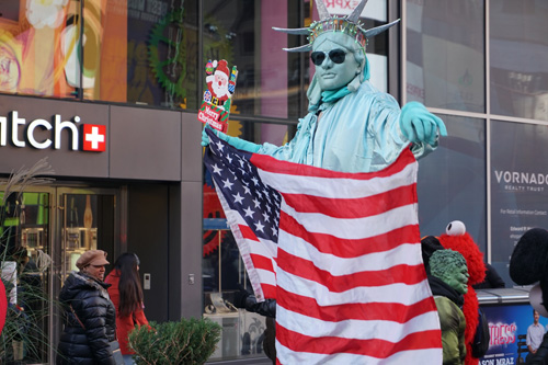 lady Liberty Times Square 2017