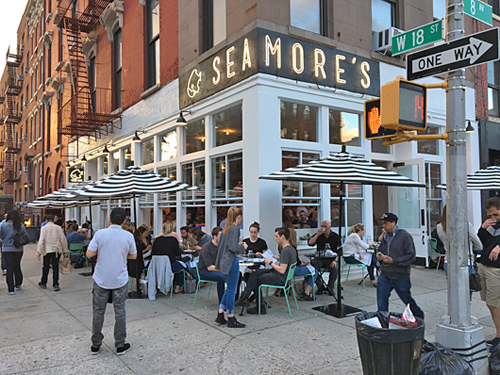 Seamore's, Seafood restaurant, Chelsea, NYC