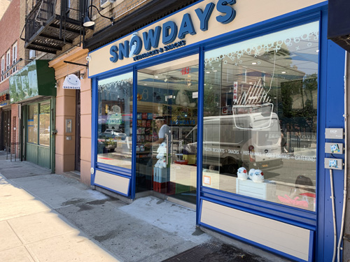 Snowdays, shaved cream, Bay Ridge, Brooklyn, NYC