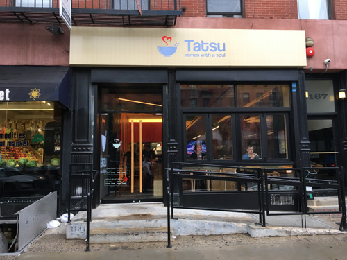Tatsu Ramen, East Village, NYC