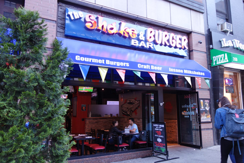 The Shake and Burger Bar, Kip's Bay, NYC