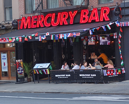 World Cup, 2018, Bars, Times Square, NYC, Mercury Bar