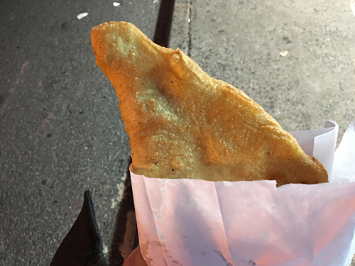 sorbillo, pizza fritta, fried calzones, litttle italy, chinatown, nyc