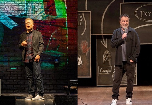 Reviews: Anthony Rapp and Colin Quinn Fly Solo