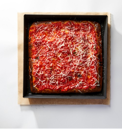 Black Seed Pizza, East Village, NYC, Tomato Pie