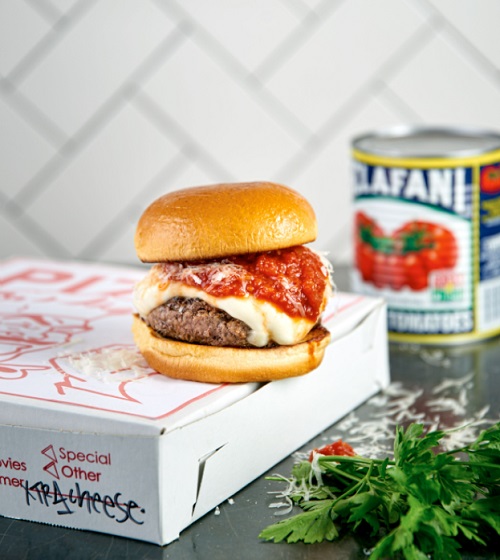 Black Tap Craft Burgers & Beer Reopens with a new Pizza Burger special