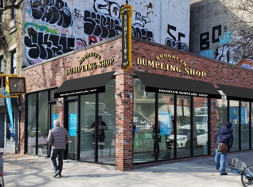 Brooklyn Dumpling Shop, Automat, St Marks Place, NYC
