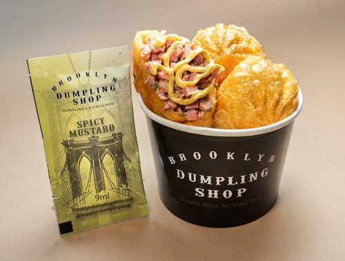 Brooklyn Dumpling Shop, Pastrami & Mustard Dumplings