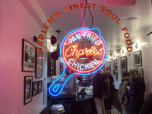 Charles Pan Fried Chicken, UWS, NYC, Neon Sign