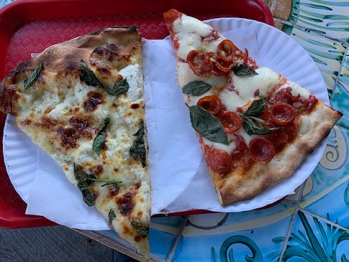 Di Fara Pizza, Meatpacking District, NYC, Slices