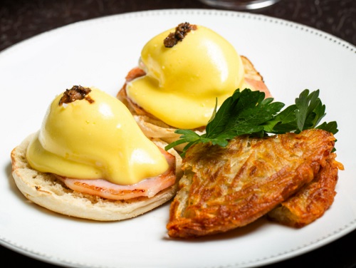 Dowling’s at The Carlyle, NYC, Eggs Benedict