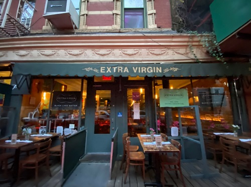 Extra Virgin is offering a New Year's Eve pickup meal