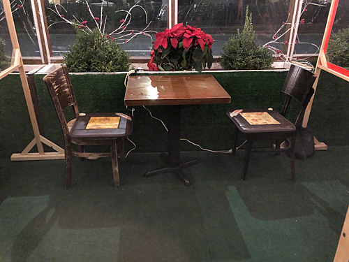 Franchia, Heated Seats, Outdoor Dining, Vegan, NYC