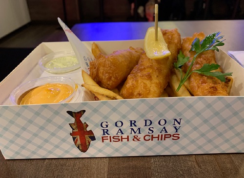 Gordon Ramsay’s Fish & Chips Opens in Times Square
