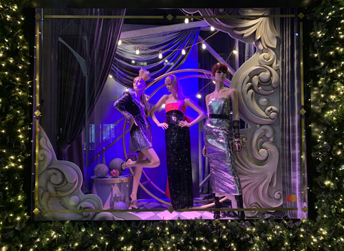 Holiday Windows, Saks Fifth Avenue, NYC, 2021