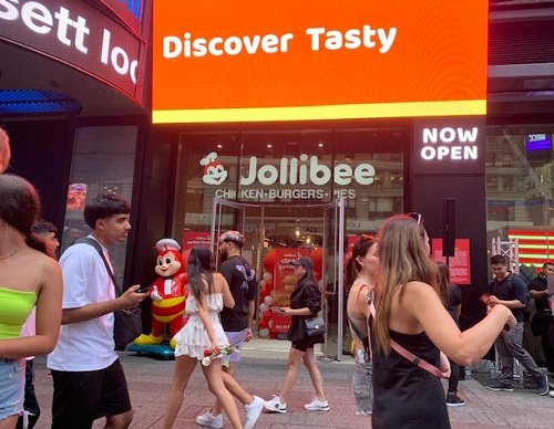 Jollibee Opens Flagship Times Square Store