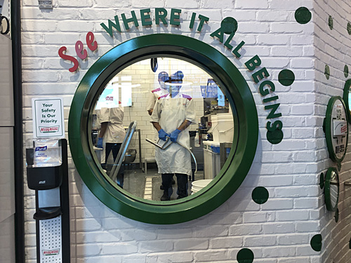 Inside Krispy Kreme's flagship Times Square store
