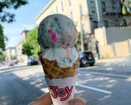 Pride Ice Cream at Lady Moo Moo, Brooklyn