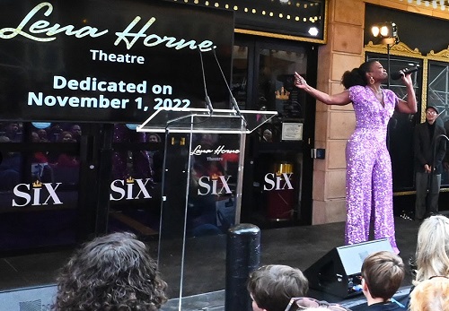 Lena Horne Theatre, Broadway, LaChanze