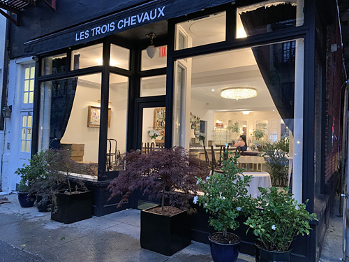 Angie Mar opens Les Trois Chevaux in the West Village