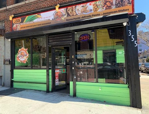 Mr Biggs Rasta Pasta in Brooklyn, NYC 