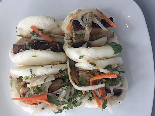 Mr Lee's at The Good Fork, Red Hook, Brooklyn, Cha Siu Pork Belly Buns