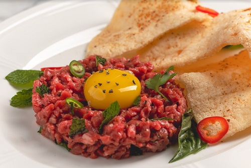 Rosevale Kitchen + Cocktail Room, NYC, Beef Tartare