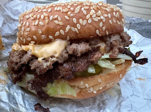 Smacking Burger Opens Inside a Gas Station in the West Village