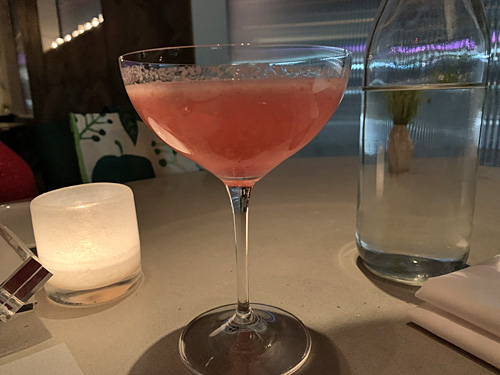 The Fulton, Jean-Georges, Pier 17, NYC, Cocktail