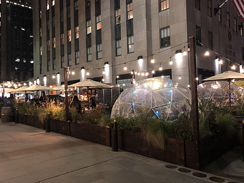 The Igloos at City Winery at Rockefeller Center