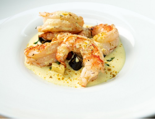 Veranda, Chef Mendes, SoHo, NYC, Mediterranean Shrimp